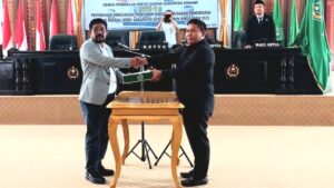 Gelar Rapat Paripurna, DPRD Konawe Menerima Raperda Tahun 2025 Dari Pemerintah Daerah