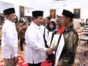 Presiden Prabowo Optimistis Peran Besar Zakat Tingkatkan Kesejahteraan Masyarakat