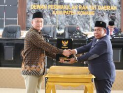 DPRD  Konawe dan Pemda  Tandatangani Nota Kesepahaman Raperda Laporan Pertanggungjawaban APBD Tahun 2024