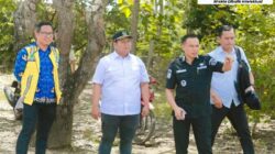 Pemkab Konawe-Konsel dan DPRD Tinjau Lokasi Jembatan Pondidaha-Sabulakoa, Dorong Konektivitas Dua Kabupaten