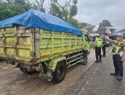 Satlantas Polres Konawe gencar patroli hunting ODOL: Tindak truk over dimensi di jalur nasional Unaaha–Wawotobi