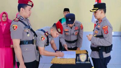 Resmi! Polres Konawe Rotasi Kabag SDM, Kasat Reskrim, Kasat Narkoba hingga Kapolsek Wonggeduku