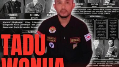 Ketum TWS Siap Kawal Konflik Agraria Routa: Kriminalisasi Warga Tolaki Dinilai Serang Hak Ulayat dan Martabat Adat