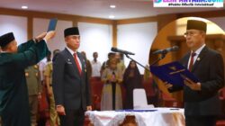 Gubernur ASR Lantik Muhammad Fadlansyah Resmi Jadi Pj Sekda Sultra, Tekankan Percepatan Pelayanan Publik