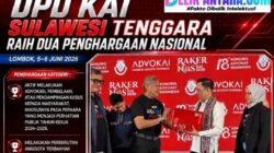 Dari Sultra untuk Indonesia: Ketua DPD KAI Sultra Andri Darmawan Raih Penghargaan Nasional DPP KAI 2026!