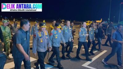 Kapolri Jenderal Listyo Sigit Prabowo tiba di Manado: Disambut Gubernur dan Kapolda Sulut, siap hadiri Penas Petani Nelayan XVII KTNA 2026 di Gorontalo!