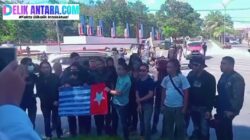 Unjuk Rasa Mahasiswa Papua di Bundaran Gubernur Sultra Berujung Penindakan Ormas: Aparat Diminta Tegakkan Hukum!