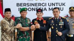 Sinergi TNI-Polri, Ormas dan Pemerintah Kecamatan Amankan Upacara 17 Agustus