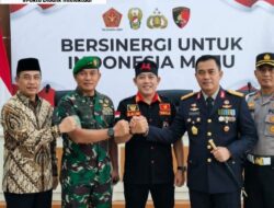 Sinergi TNI-Polri, Ormas dan Pemerintah Kecamatan Amankan Upacara 17 Agustus