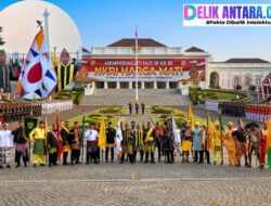 Bangga Tolaki! Bendera Kerajaan Konawe “Tombi Tombi” Kembali Berkibar di Istana Negara HUT RI ke-81