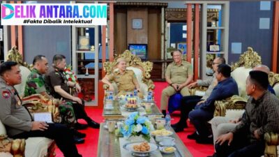 Kunjungan Silaturahmi Kapolres Konawe ke Bupati Yusran Akbar, Sinergi TNI-Polri-Pemerintah Diperkuat!