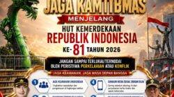Kapolres Baubau AKBP Noer Alam Ajak Warga Rayakan HUT RI ke-81 dengan Aman dan Bangga: Jaga Keamanan, Jaga Masa Depan Bangsa!