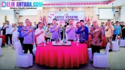 KAPOLDA SULTRA IRJEN HIMAWAN BAYU AJI COFFEE MORNING BERSAMA WARTAWAN: Kami Tak Bisa Lepas Dari Media, Kritik Pers Penting Untuk Evaluasi Polri