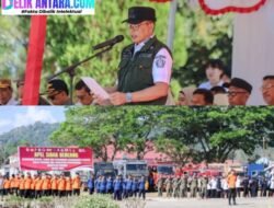 KONAWE SIAGA PENUH: Pemkab Gelar Apel Siaga Karhutla, Sehari Sebelumnya Polres Konawe Siagakan 63 Bhabinkamtibmas di Desa