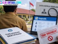 Heboh Dapodik Konawe Kacau, 36 Kepsek SD SMP SMA Terancam Tak Gajian Sertifikasi September 2026, Ada Apa?