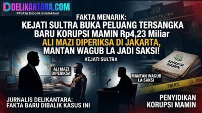 Fakta Menarik: Kejati Sultra Buka Peluang Tersangka Baru Korupsi Mamin Rp4,23 Miliar – Ali Mazi Diperiksa di Jakarta, Mantan Wagub LA Jadi Saksi!