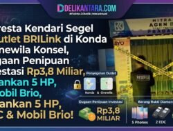 Polresta Kendari Segel 8 Outlet BRILink di Konda & Onewila Konsel, Dugaan Penipuan Investasi Rp3,8 Miliar, Amankan 5 HP, EDC & Mobil Brio!