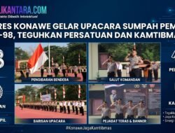 Polres Konawe Gelar Upacara Sumpah Pemuda ke-98, Teguhkan Persatuan dan Kamtibmas!