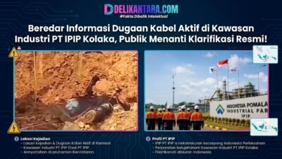Beredar Informasi Dugaan Kabel Aktif di Kawasan Industri PT IPIP Kolaka, Publik Menanti Klarifikasi Resmi!