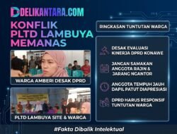 KONFLIK PLTD LAMBUYA MEMANAS, WARGA AMBERI DESAK DPRD KONAWE GELAR RDP!